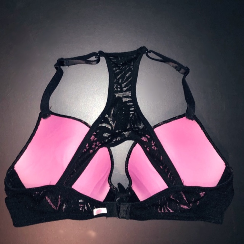 Pink Victoria’s Secret Push-Up Bra